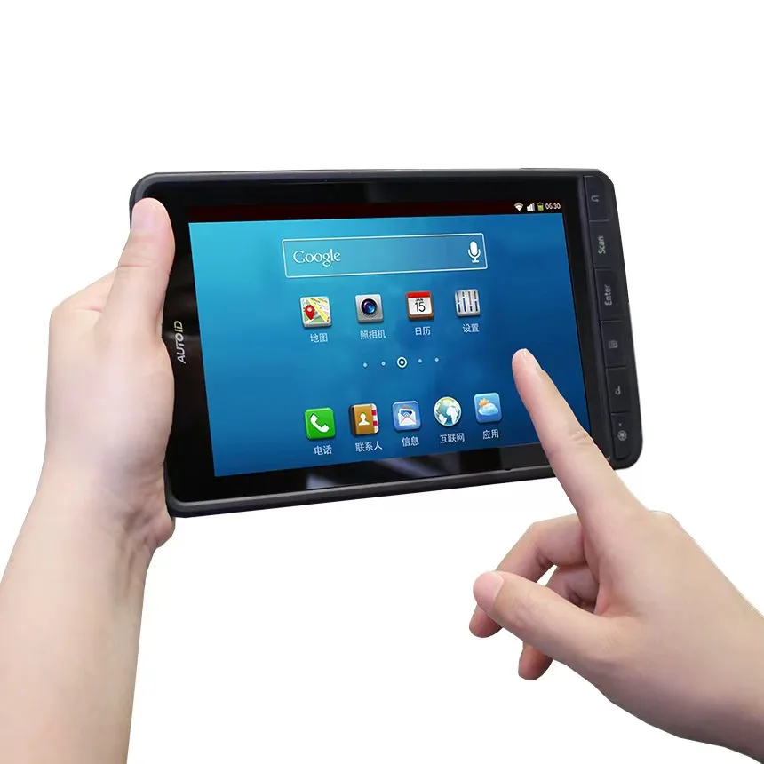 New Rugged Android Industrial Mini PDA Tablet Computer 7 Inch Tablet PC Pad With Barcode Scanner