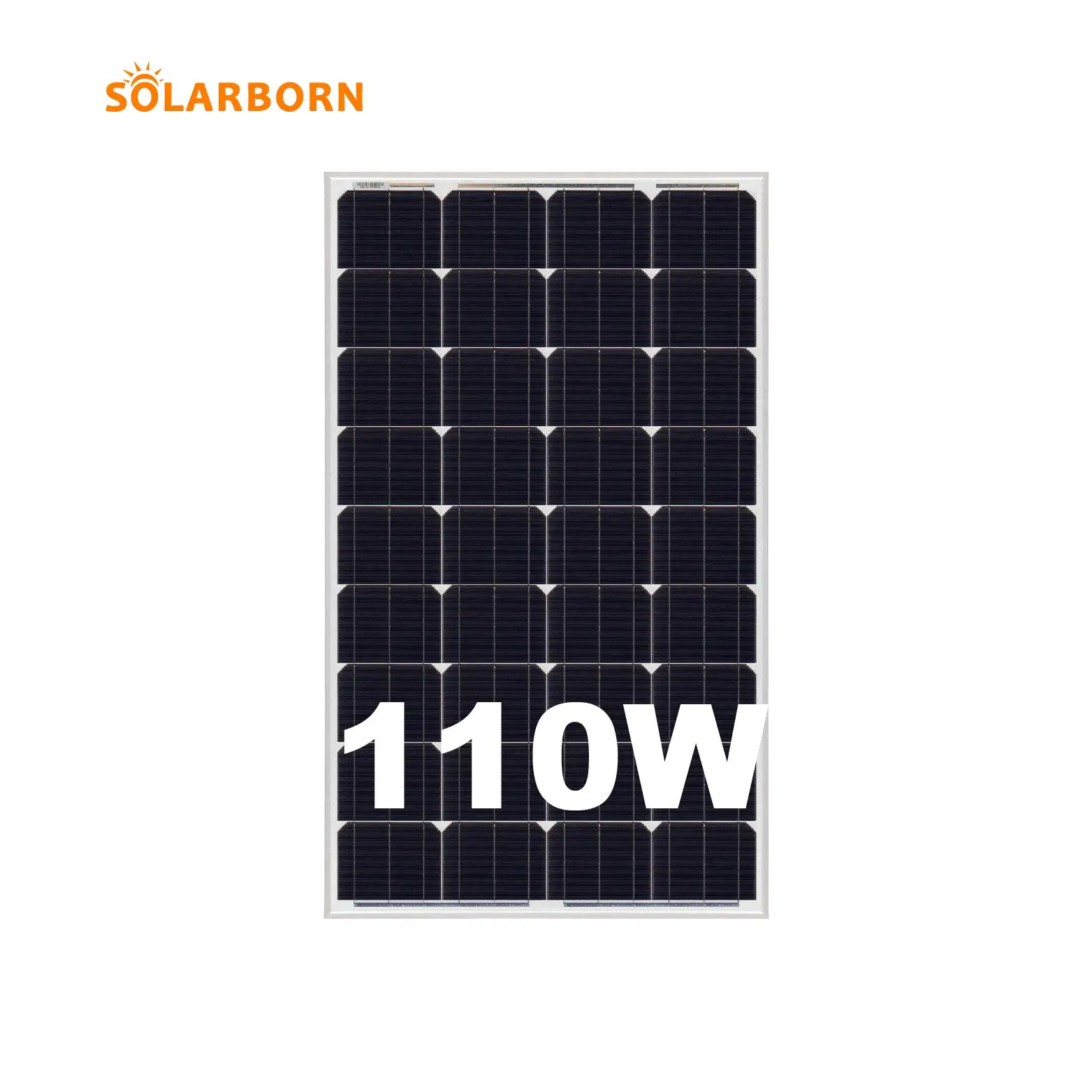 Solarborn 110 Вт солнечные панели, Гонконгская цена, монокристаллические солнечные панели pv