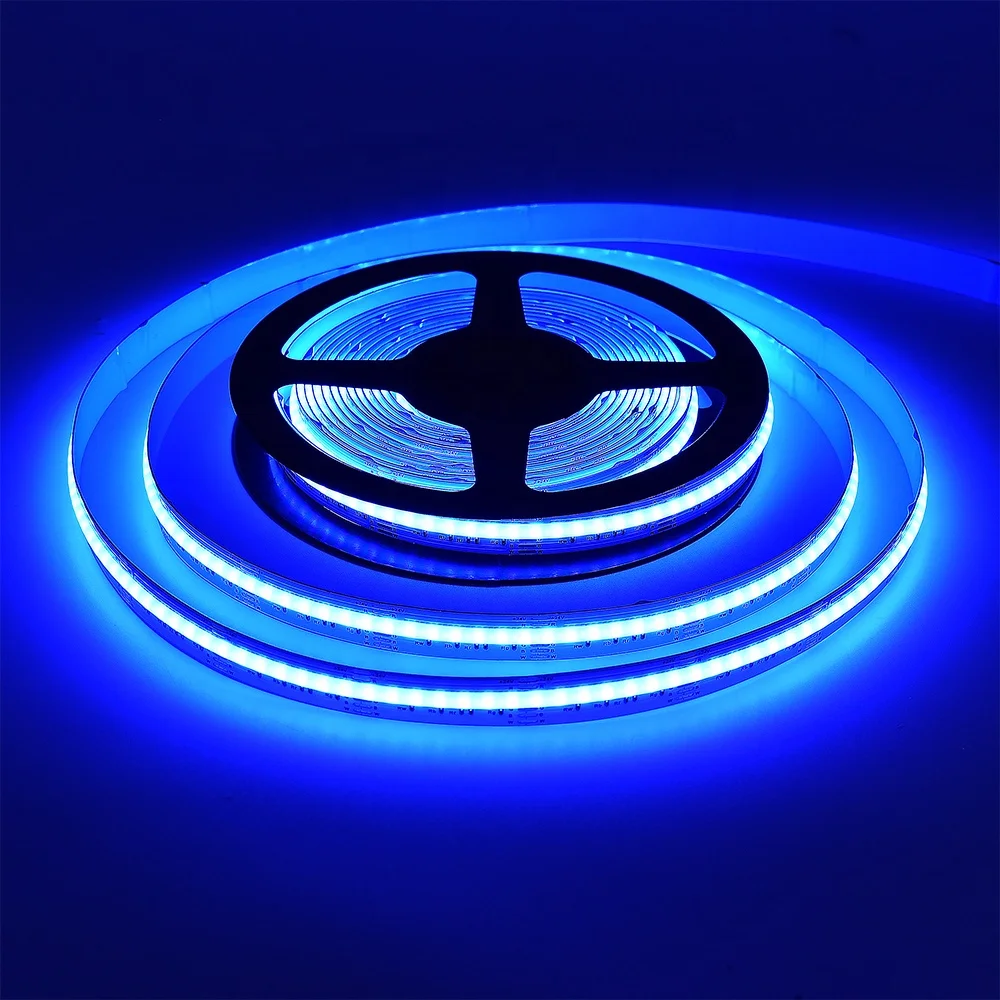 Dotless RGBWWCW COB LED Stripe High Density 840chips/m RGBWW FOB Lights RGBCCT LED Rope RGBIC LED Bar Profile Lighting