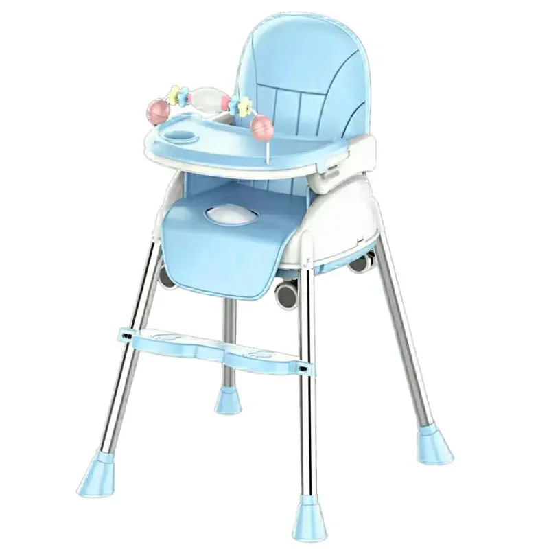 New design Multifunctional children dinner seat baby dining feeding chair collapsible baby high chair