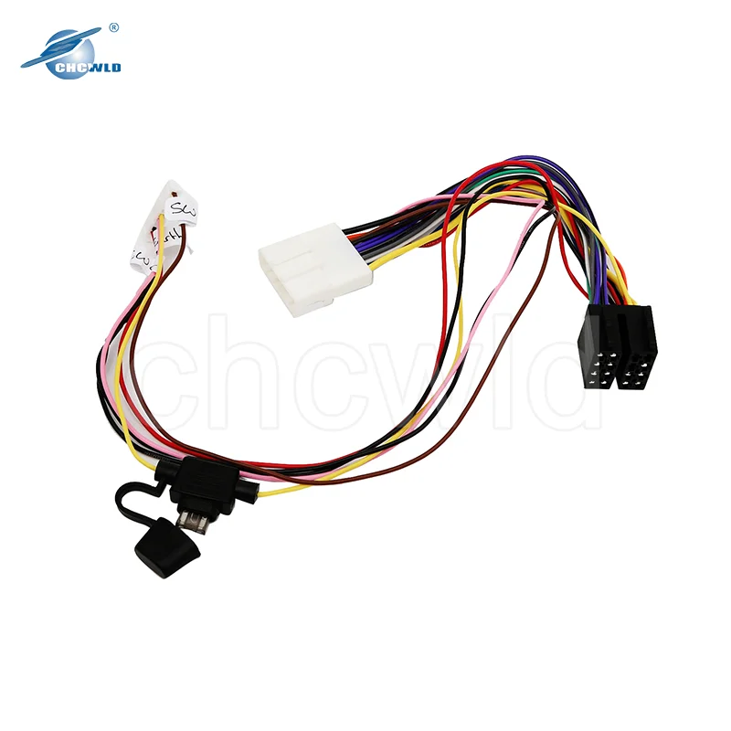 16 pin Car Stereo Adapter Connector Radio Plug ISO Wiring Harness