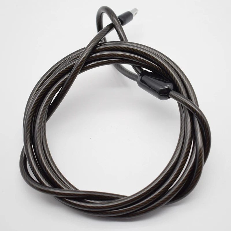 Manufacturer plastic coated stop missing safety rope for kids with lock outdoor wire rope