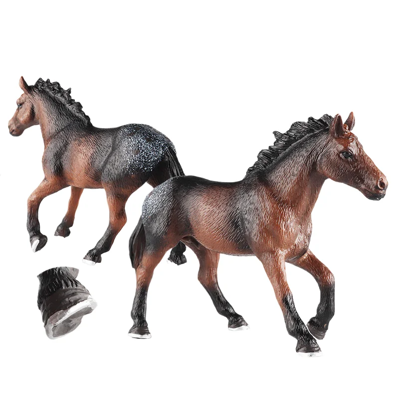 yxs cognitive simulation animal model Appaloosa horse solid toy home decor