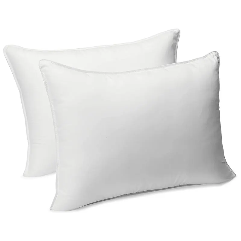 High Quality Sleep Well Soft Comfortable Medium Density polyester bed down alternative pillow