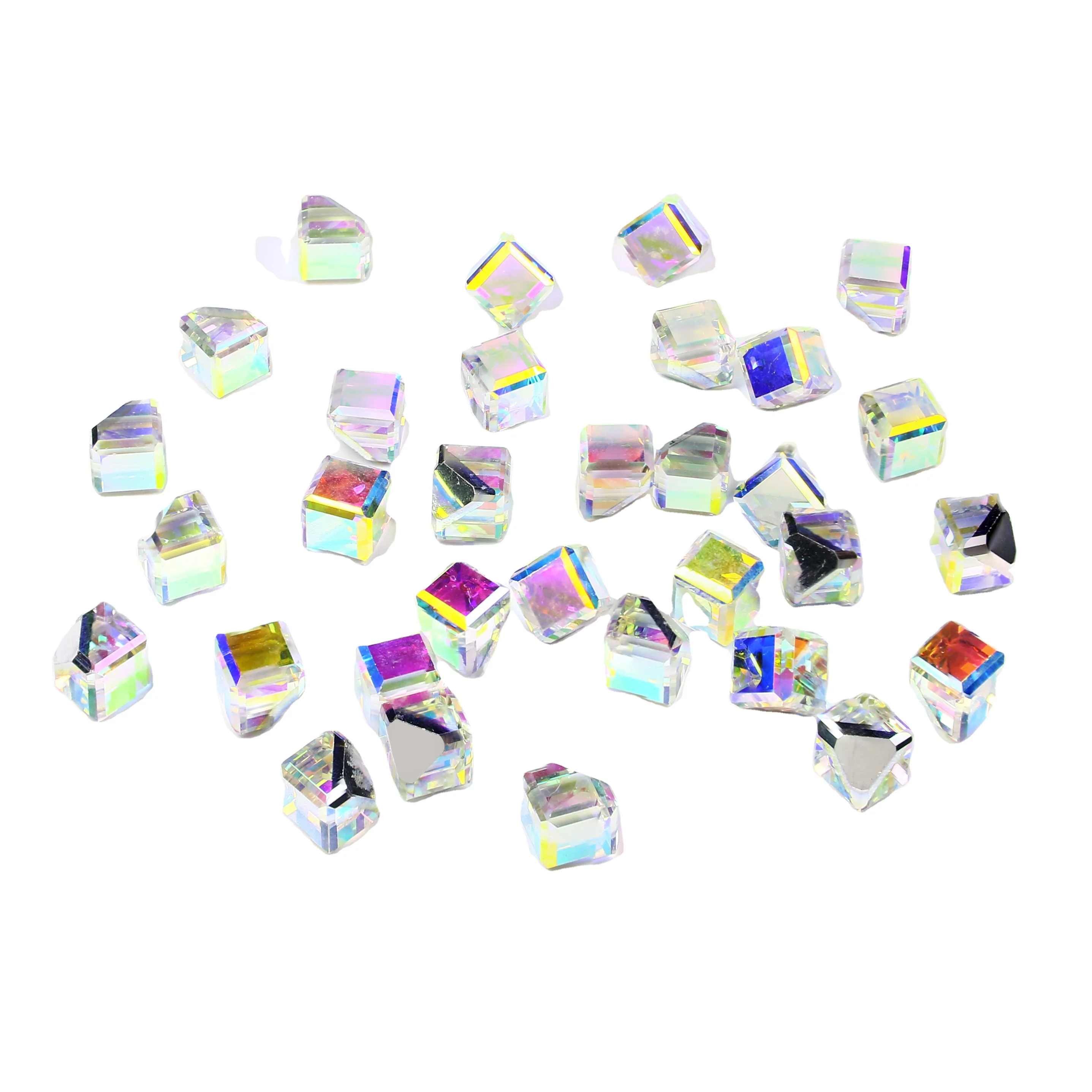 Fashion New Design Square Shape Fancy Stone Point Back Crystal Glass Rhinestone For Jewelry Design (1600334432723)