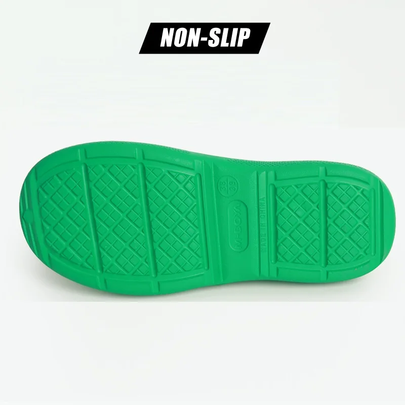 Waterproof Slip Resistant Unisex Slip On Thick Soled Light Breathable Slippers EVA Clogs Medical Work Shoes
