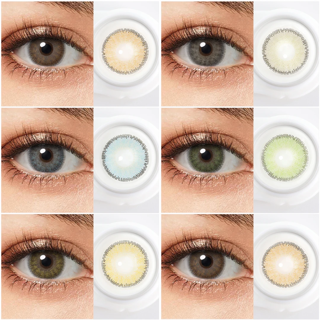 Premium Eye Contacts Cosmetic Color Lens Power Contact Prescription Lenses