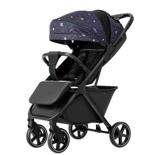 1 Second Folding and Up Multifunction Wholesale Foldable Portable Lightweight Strong Baby Toddler Walker Pram Baby Strollers