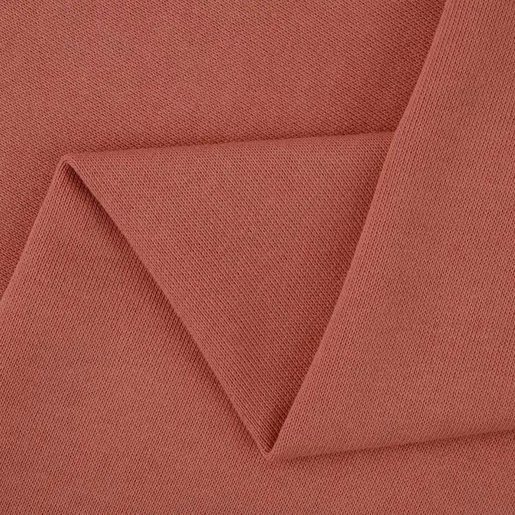 French Terry Large Loop Fabric Knitknit Knit children By The Yard Cvc Fleece Jersey Jacquard Interlock