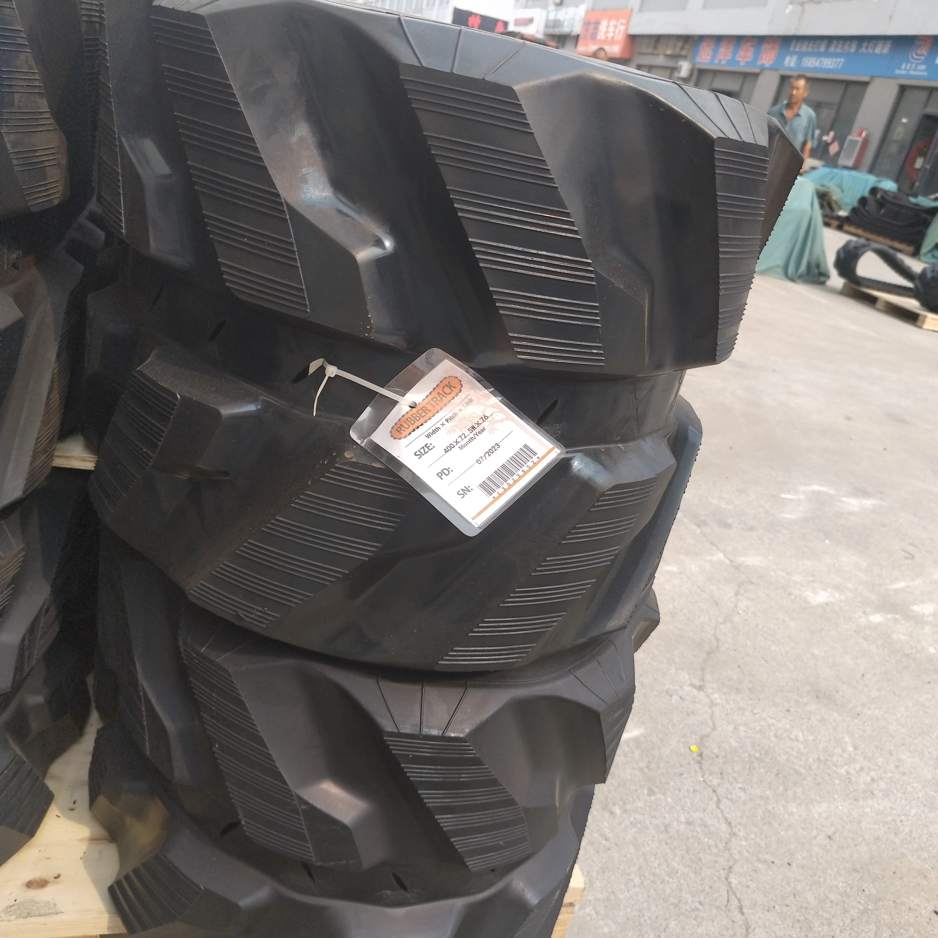 Резиновая гусеничная часть для мини-экскаватора Kubota U45 U35 400*72 5*72/74/76/78/82/84