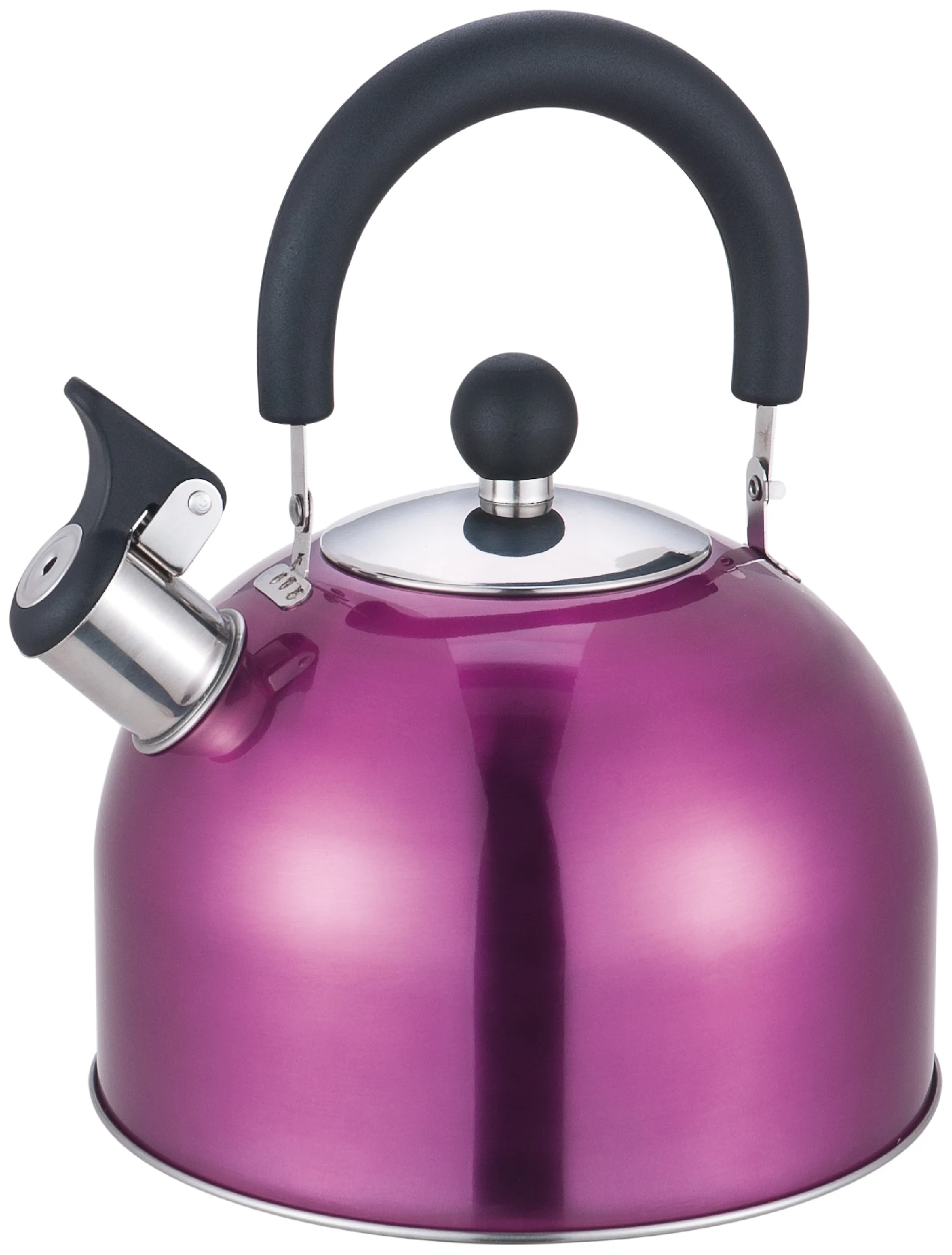 Heat Resistant Moveable Handle Tea Kettles With Whistle Stainless Steel Tea Pot