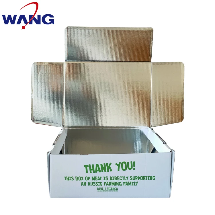 aluminum foil paper packaging box thermal packaging/insulated ice cream containers Spot wholesale