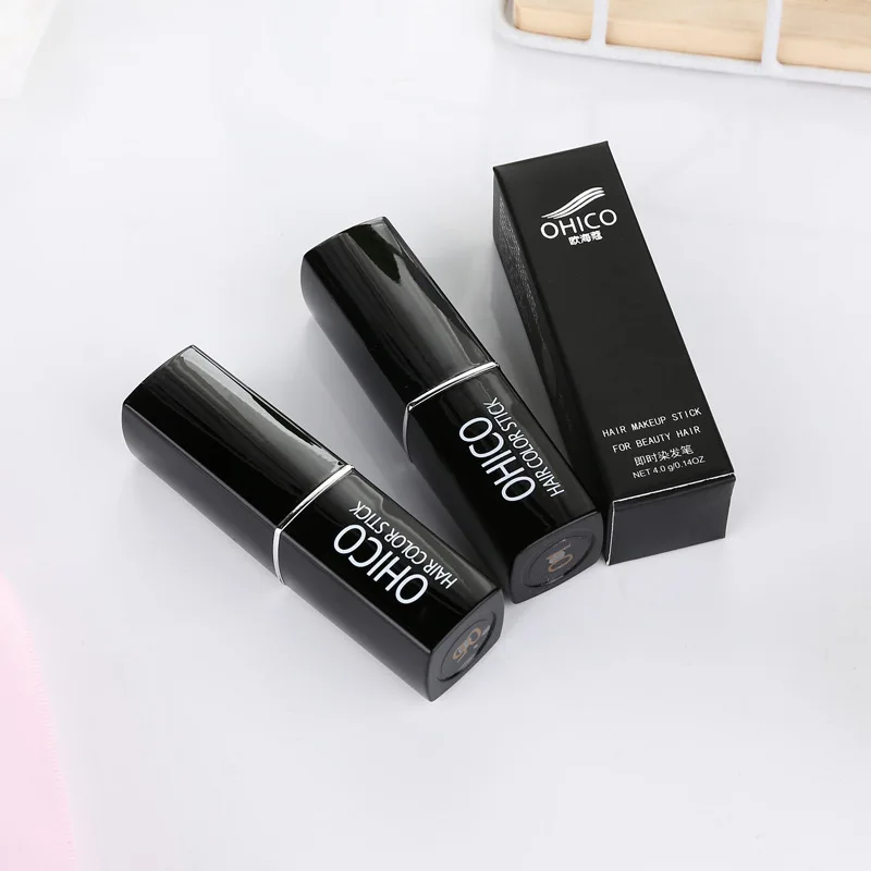 One-Time Hair Dye Instant Gray Root Coverage Hair Color Pen Modify Cream Stick