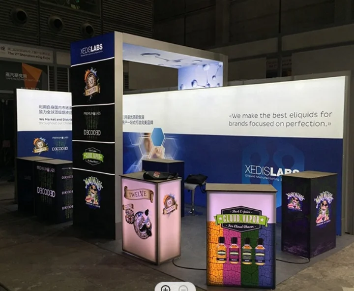 Exhibition Stand 3x3,exhibition Booth Design,trade Fair Stand From Shanghai