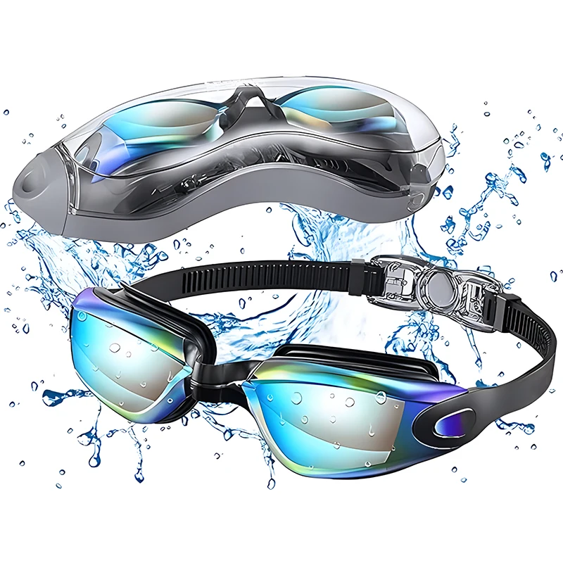 Wholesale Swim Goggles, Swimming Goggles No Leaking Full Protection Adult Men Women Youth ,Comfortable Fit, Waterproof, Anti-fog
