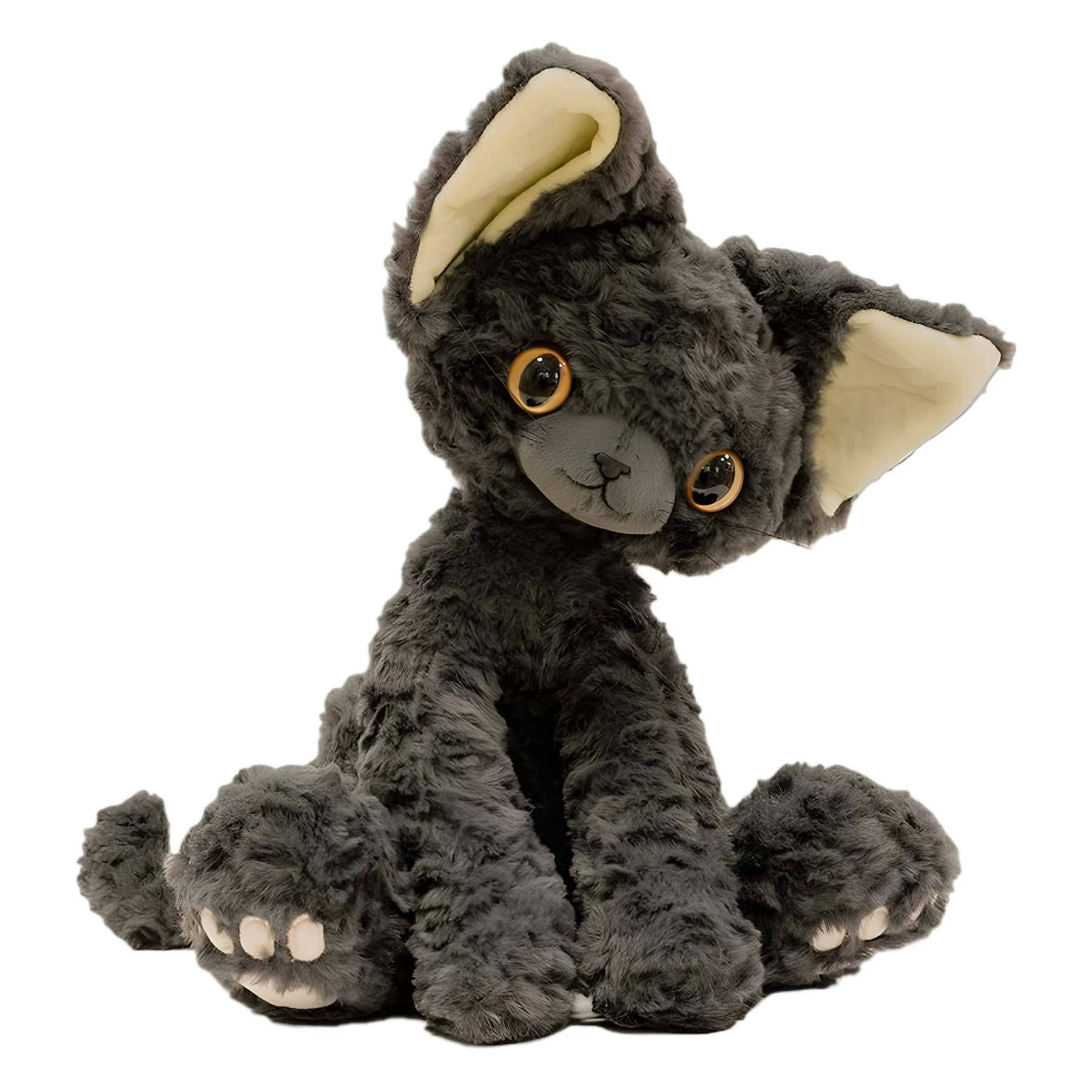 Mengai German Plush Doll Cute Alien Pupil German Doll For Girls Girlfriends Toy Kitten
