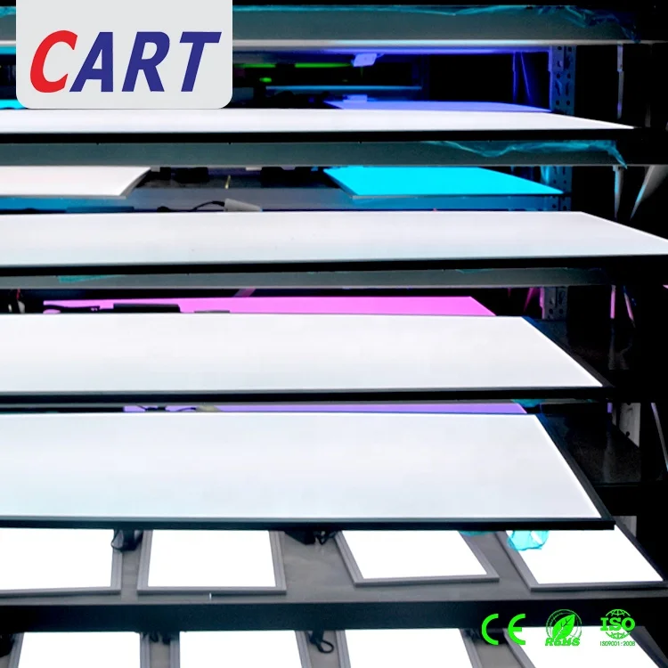 New DMX512 control 2.4g wifi  Smart  LED RGB/RGBW/RGB+CCT/RGBWW LED Panel Light 600x600 300x1200 600x1200mm  ETL CE RoHS