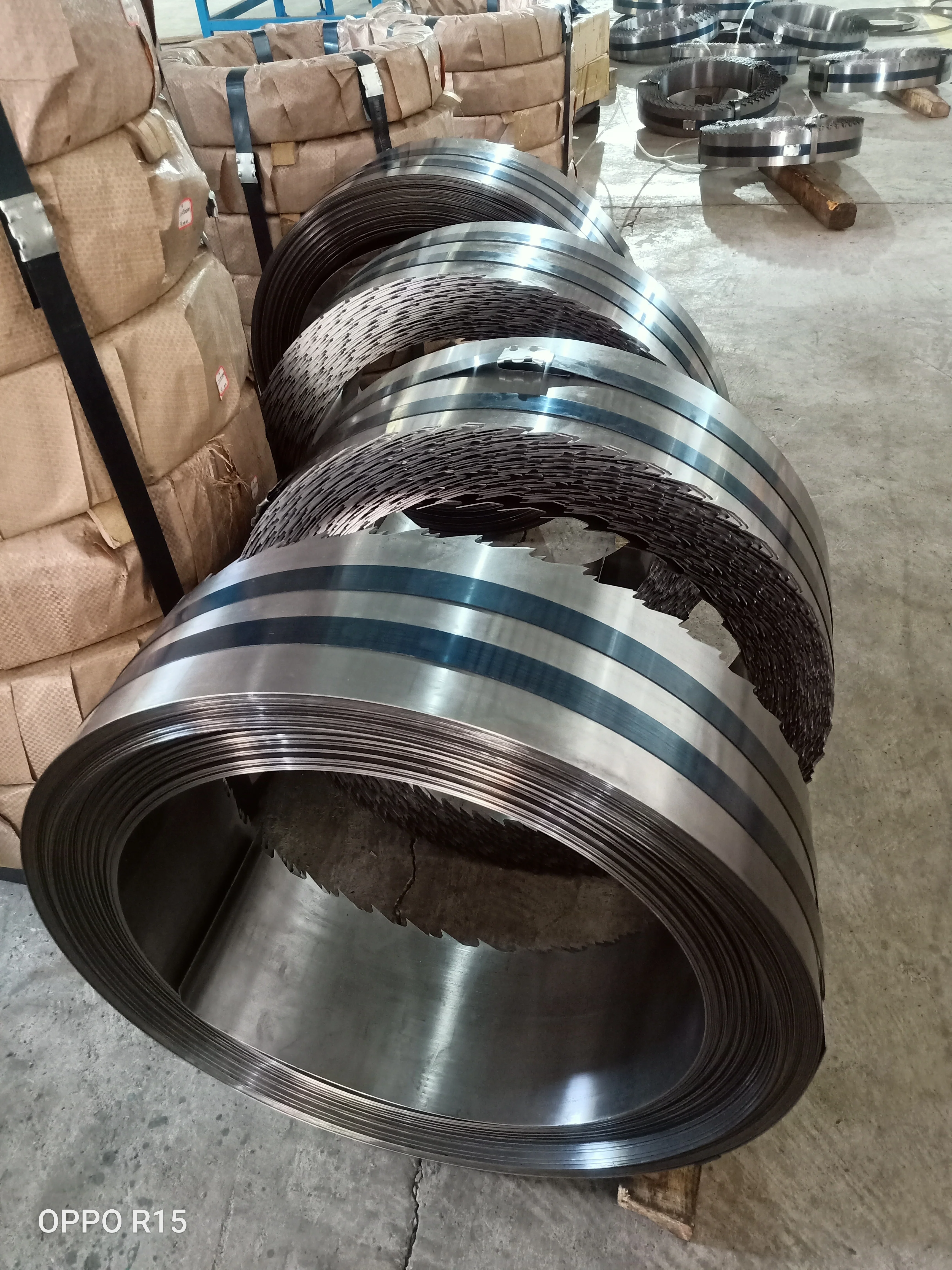Saw Mill Use Wide Band Saw Blade For Saw Mill Cutting Wood