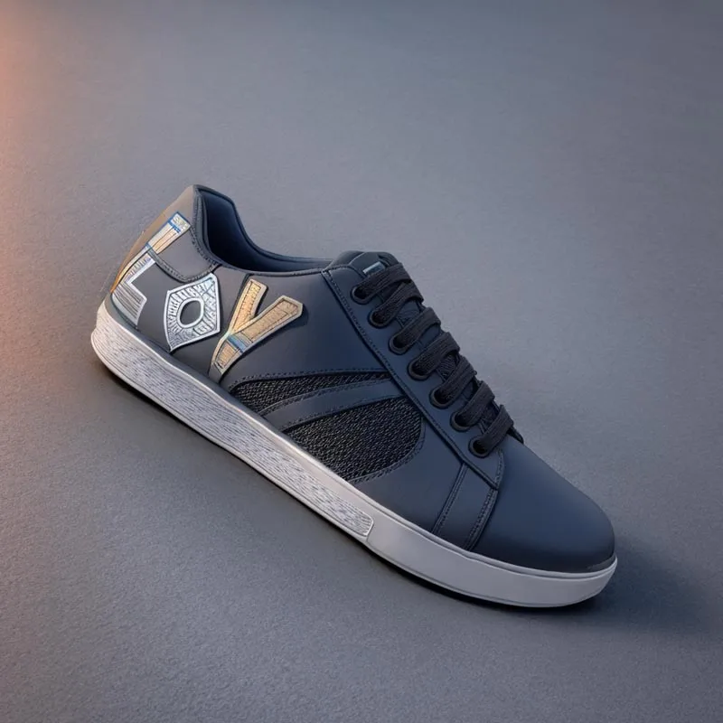 Autumn and winter new flat bottom men and women bee embroidery couple lazy leisure board shoes small white shoes