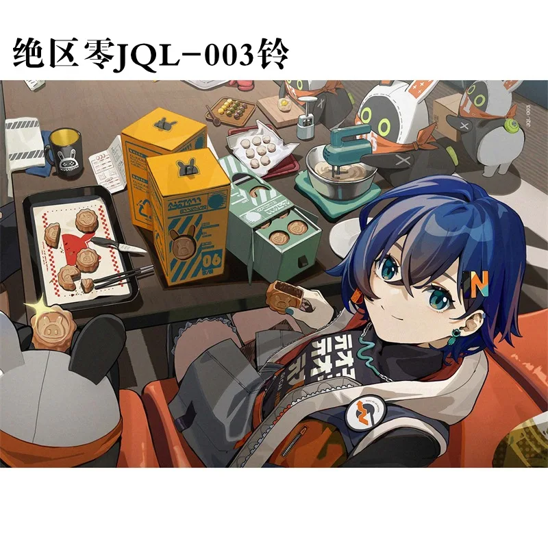 42*28CM Hot Wholesale Anime Poster Zenless Zone Zero Nicole Demara Hoshimi Miyabi Von Lycaon Wall Art Game Paper Poster