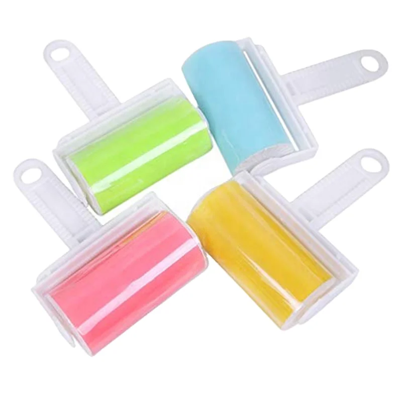 Eco-Friendly Reusable Washable Sticky Hair Sticky Clothes Lint Roller For Wool Dust Catcher Carpet Sheets Hair