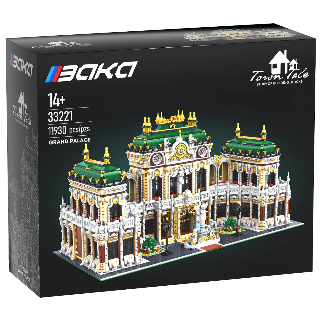 BaKa 33213 Streetview Notre Dame Cathedral in Paris Bricks Architecture Model Toys Building Blocks Sets Gifts Toys For Kids