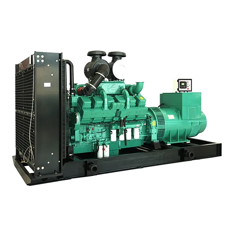 625Kva 500Kw Portable Open Type 3Phase Diesel Generator Genset for Construction Sites