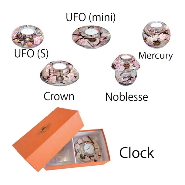 Japan Highly popular plastic pressed flower tabletop ornament