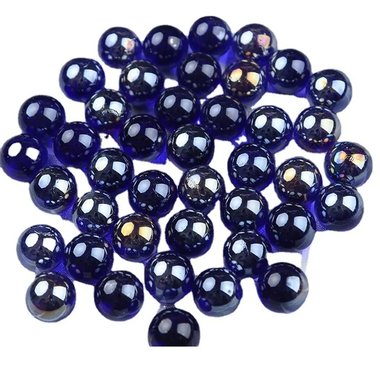Hot selling manufacturers wholesale 14mm16mm25mm glass marble toys crackle glass balls