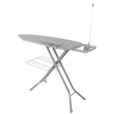 Metal Square Tube Folding Household Ironing Board with Heat Ironing Board Cover