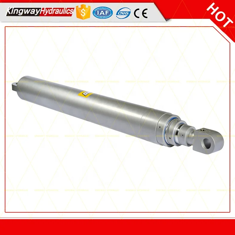China Manufacture Trailer Telescopic  Hydraulic Ram For Agriculture From Kingway Hydraulic