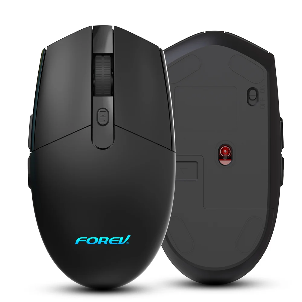 OEM Logo 3D Blue Light Engine Mouses Fashion Business Black Wired Computer Mouse