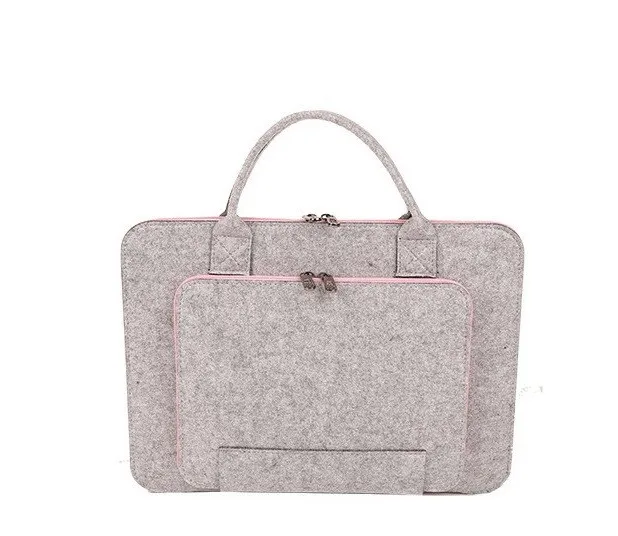 2022 Felt laptop bag women men computer case cheap wholesale computer bags laptop Office handbag