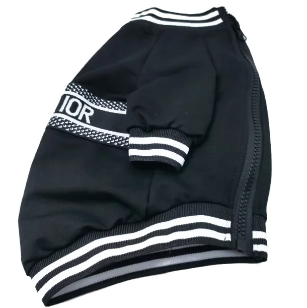 High luxury Pet hoodie jacket clothes dog denim shirt jacket Fadou Schnauzer teddy Shiba Inu Cat jacket coat