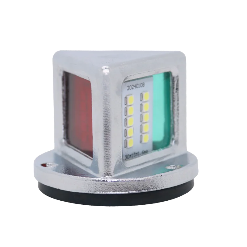 Fast Shipping 5-Year Warranty 3.6W 10-30VDC Red Green Running Marine Sailing Signal Boat Bow Light Marine Led Navigation Lights