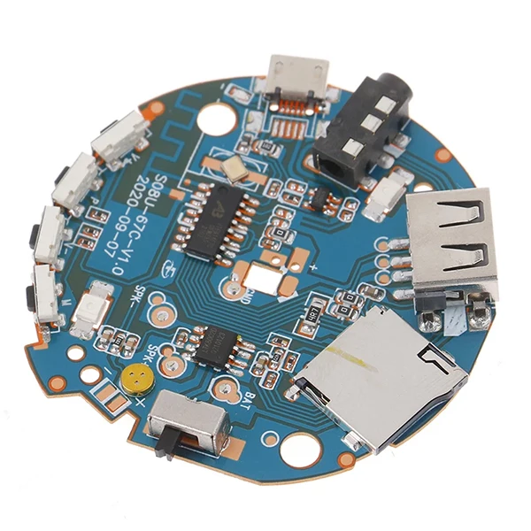 OEM bluetooth receiver speaker circuit board PCB assembly from Shenzhen PCBA manufacturer