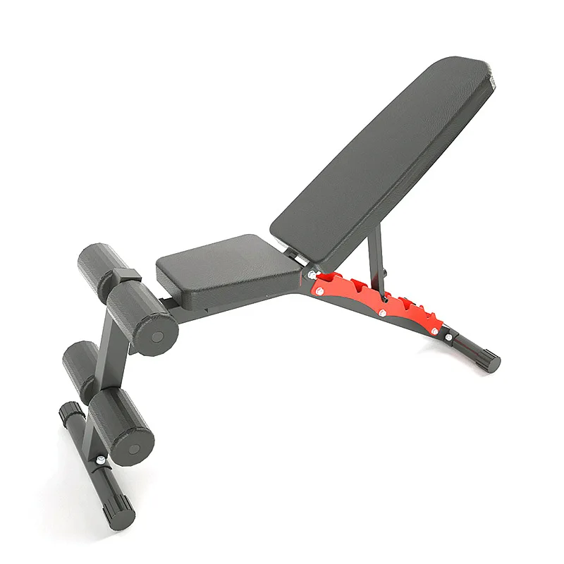 High Quality Adjustable Weight Bench Folding Dumbbell Bench with Barbell rack for ab and dumbbell work