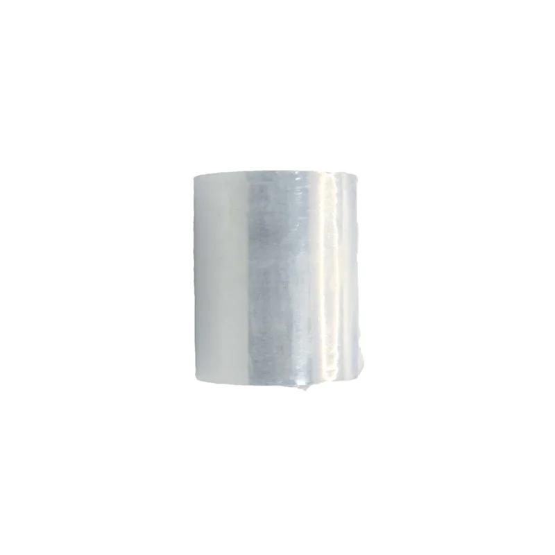 Brand New Stretch Film Pe Jumbo Roll 23mic Vented Plastic Black Plastik Warp Shredder China 18 Inch 1000 Feet With Great Price