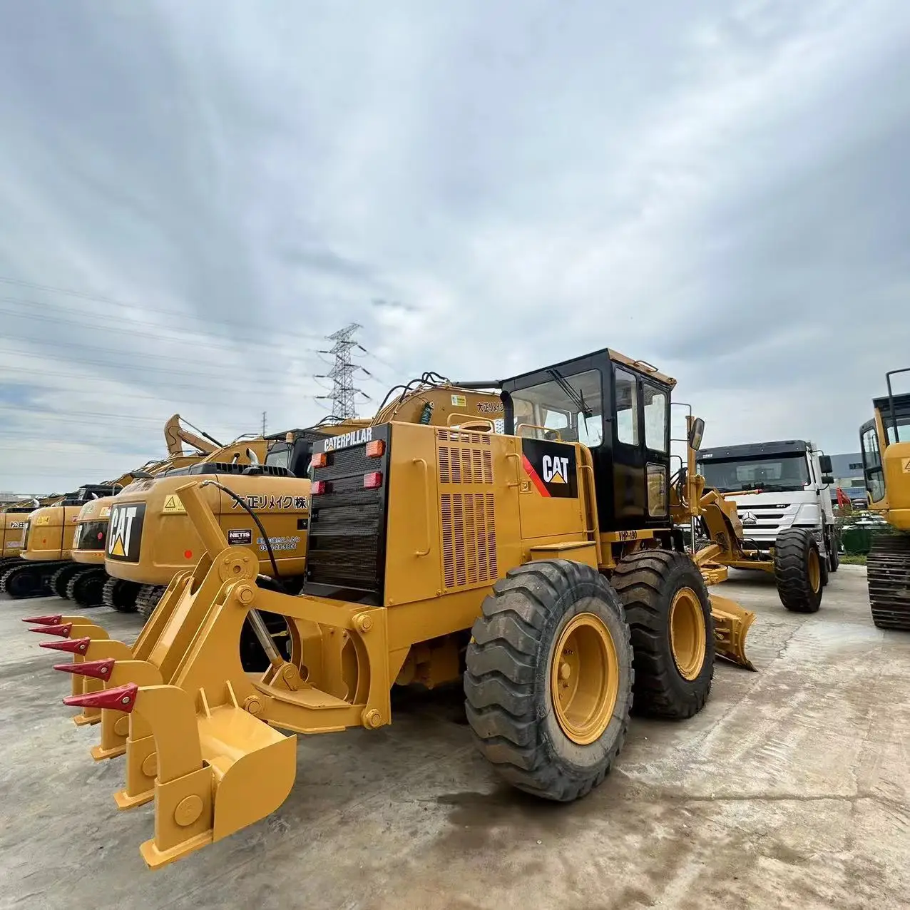 100% японская подержанная гусеница Caterpillar используется CAT140H 140K 140G продажа