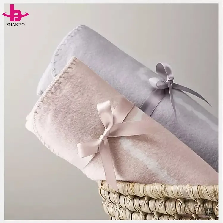 Wholesale Unique Cute Wearable Personalized Knit Newborn Baby Blanket/Super Soft Touching Security Blanket Baby