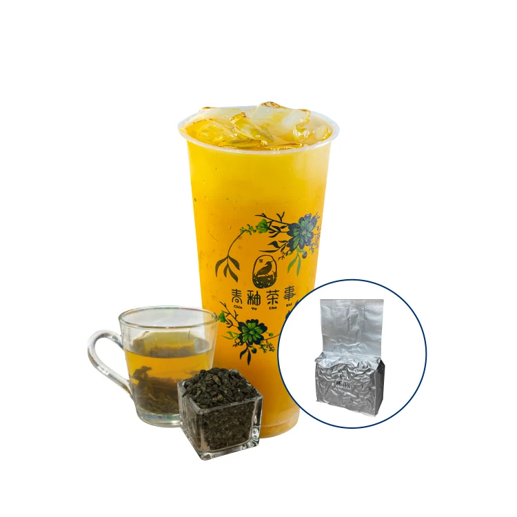new products 2022 unique taiwan bubble tea supplier direct franchise High Mountain Oolong Tea