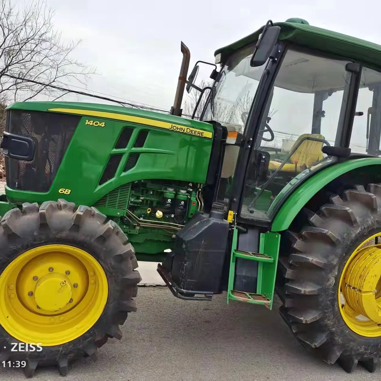 Б/у трактор John 140HP Deere 4x4WD сельскохозяйственная техника запасная часть хорошее состояние 2019 год довольно