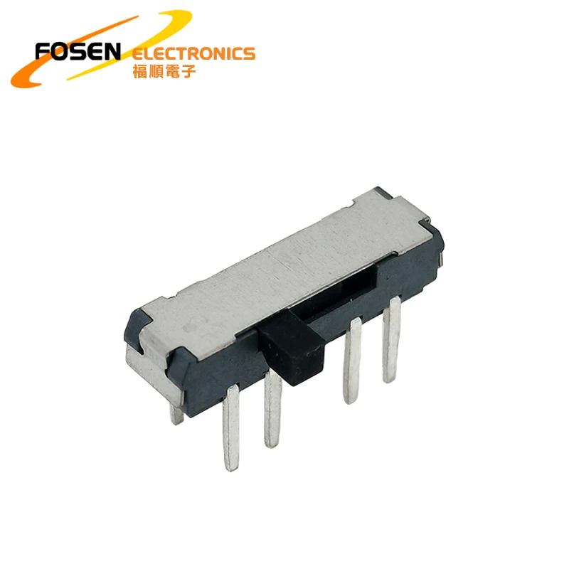FOSEN 2-полюсный переключатель 2P2T 8-контактный мини-слайд-переключатель MK-23D08 для компьютерной мыши