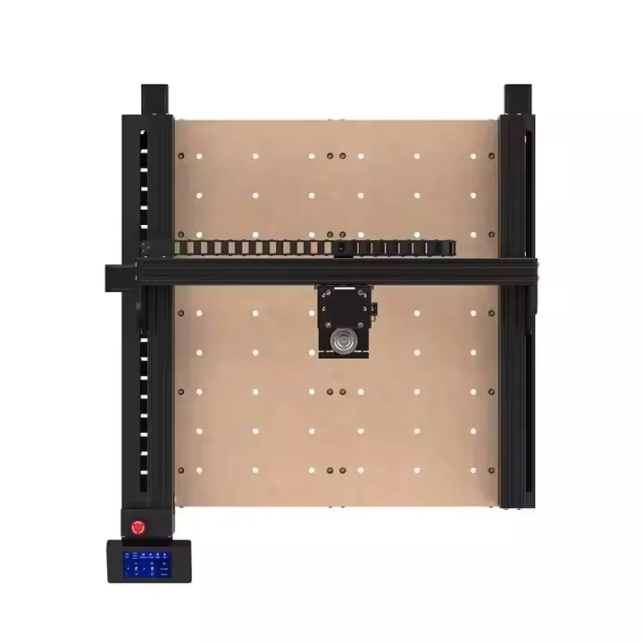 Desktop 3d aluminium profile cnc wood routers machine a axis4th axis rotary with laser module