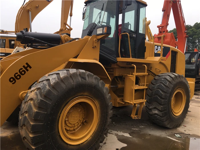 Front Loader Used Cat 966H Wheel Loader Caterpillar Front Wheel Loader 950H 966F 966G  966H for Sale Provided 6.7 /7.4km/h