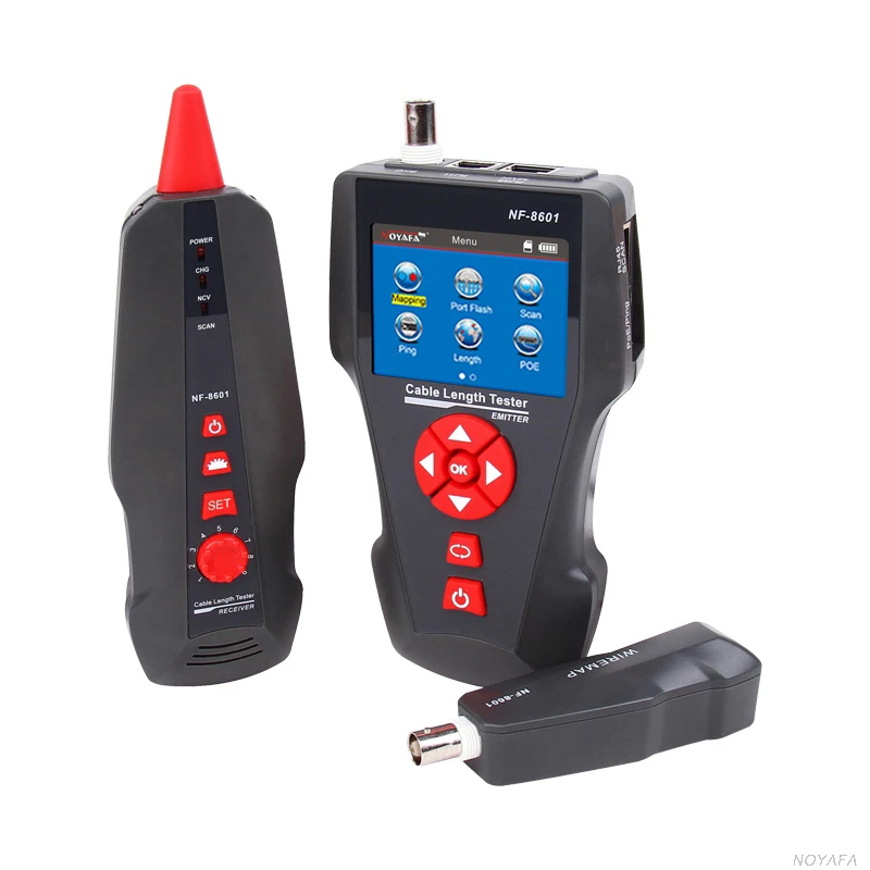 Sample Affordable Digital Tester Network Lan Cable Tester NF-8601 PING & POE Tester