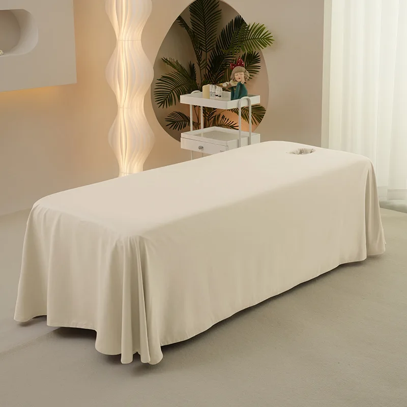 Beauty salon massage therapy  bed sheet  + bedspread two-piece set can be customized Logo