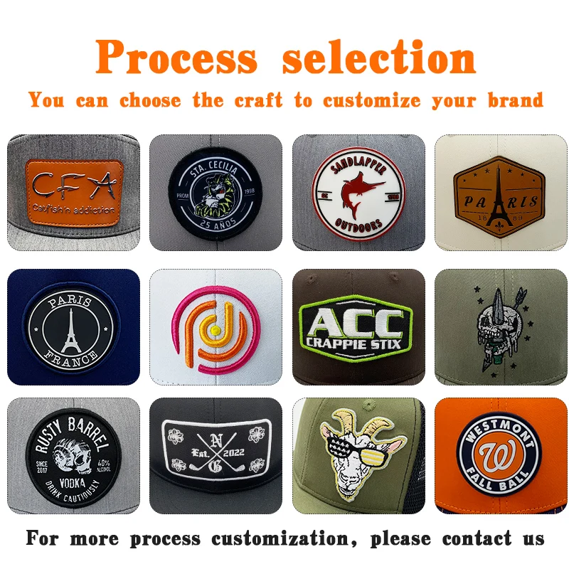 Custom High Quality  distressed cap Baseball hat Unstructured acid wash bucket hat