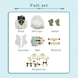 Костюм для косплея Genshin Impact Sumeru нахида, милое платье для девочки, наряды для вечеринки, Малый лорд кусанали, костюмы на Хэллоуин для взрослых