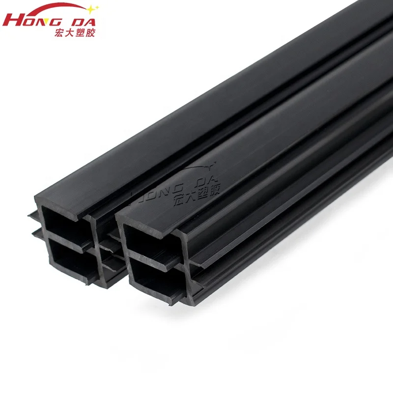 factory cheap price high gloss non-toxic plastic PVC skirting profiles extruded PVC ABS profile for window and dooe